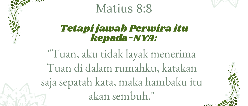 Sepatah Kata Saja